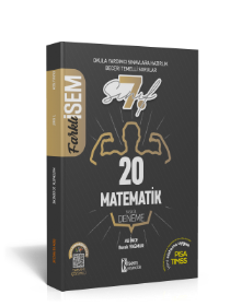 7. Sınıf Matematik 20li Deneme Kitapçığı - 2022