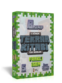 8.Sınıf Birinci Dönem Tekrar Kitabı