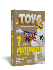 7.Sınıf Matematik Toys Yazılı Föyü - 2024 - 2025